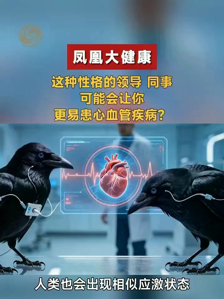 遇到强势领导就紧张？或许不是心理问题，而是生物场牵引效应！长期在焦虑、易怒的领导手下工作，可能会增加患心血管疾病的风险。#凤凰大健康 #焦虑