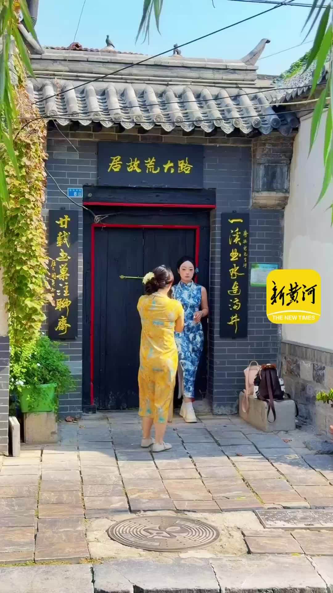 泉城深秋“热”力不减，曲水亭街绿意如夏