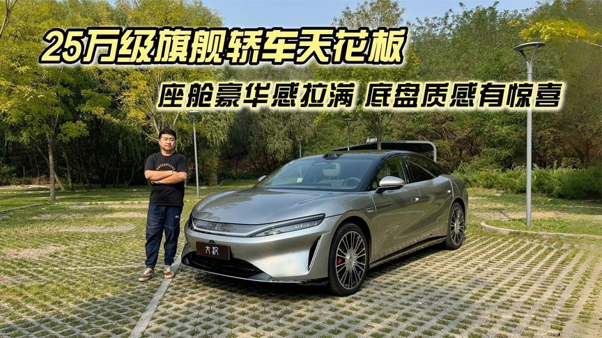 25万级旗舰轿车天花板，座舱豪华感拉满，底盘质感有惊喜