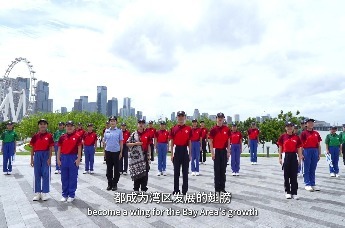 宝安少年警营《潮涌珠江口 少警颂湾区》