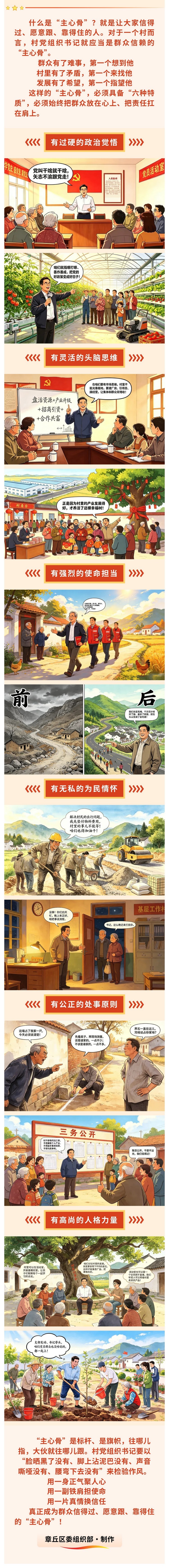 章丘区：什么是群众信赖的“主心骨”？