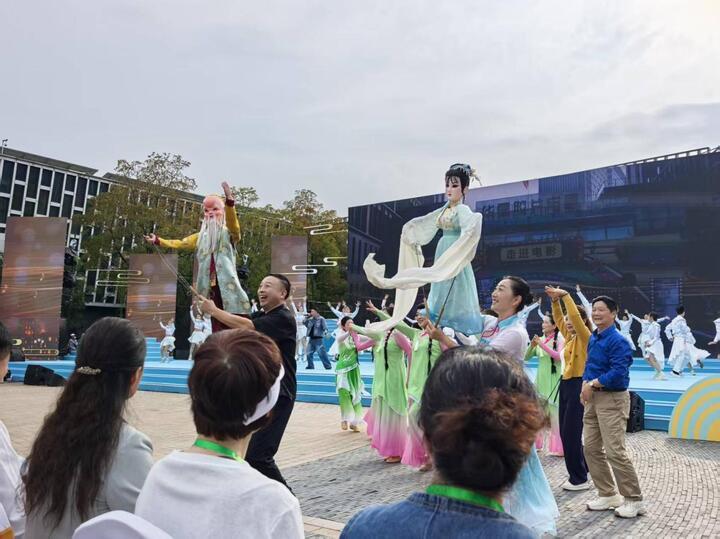 2026年全国“我们的节日・重阳”主题文化示范活动现场 王晶枫 摄