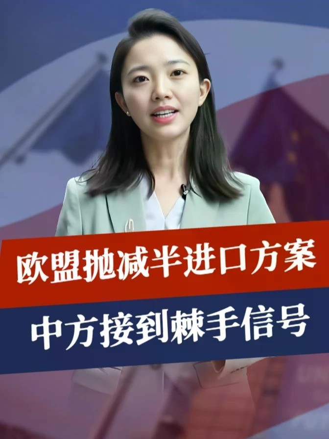 撕毁承诺？中欧刚签16条，欧盟抛减半进口方案，中方接到棘手信号#零基础看懂全球 #全球创作者计划