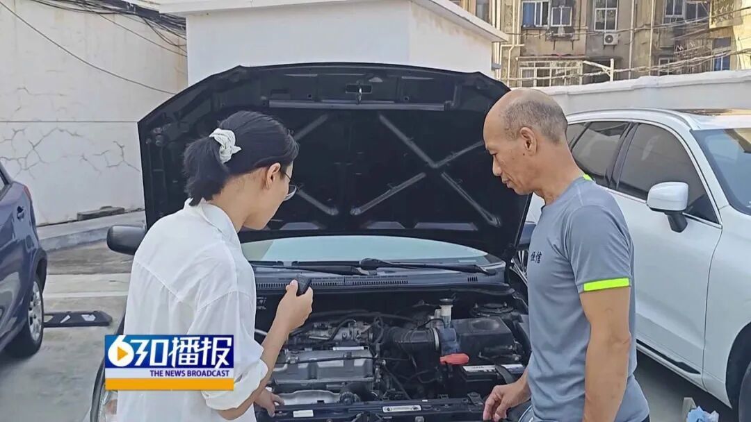 轿车年检时爆裂漏液 赣州奥德宝汽车检测站被质疑“暴力”检车