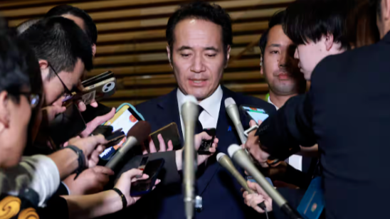 Japan agriculture minister resigns