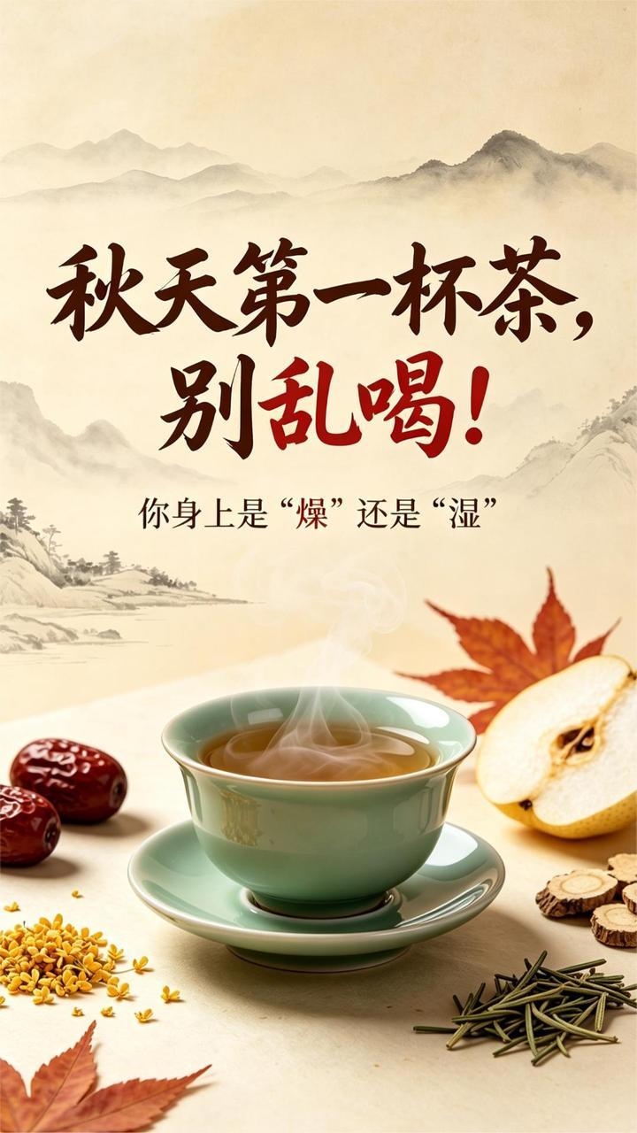 秋天喝什么茶好？喝错了反而帮倒忙！两款节气茶对号入座