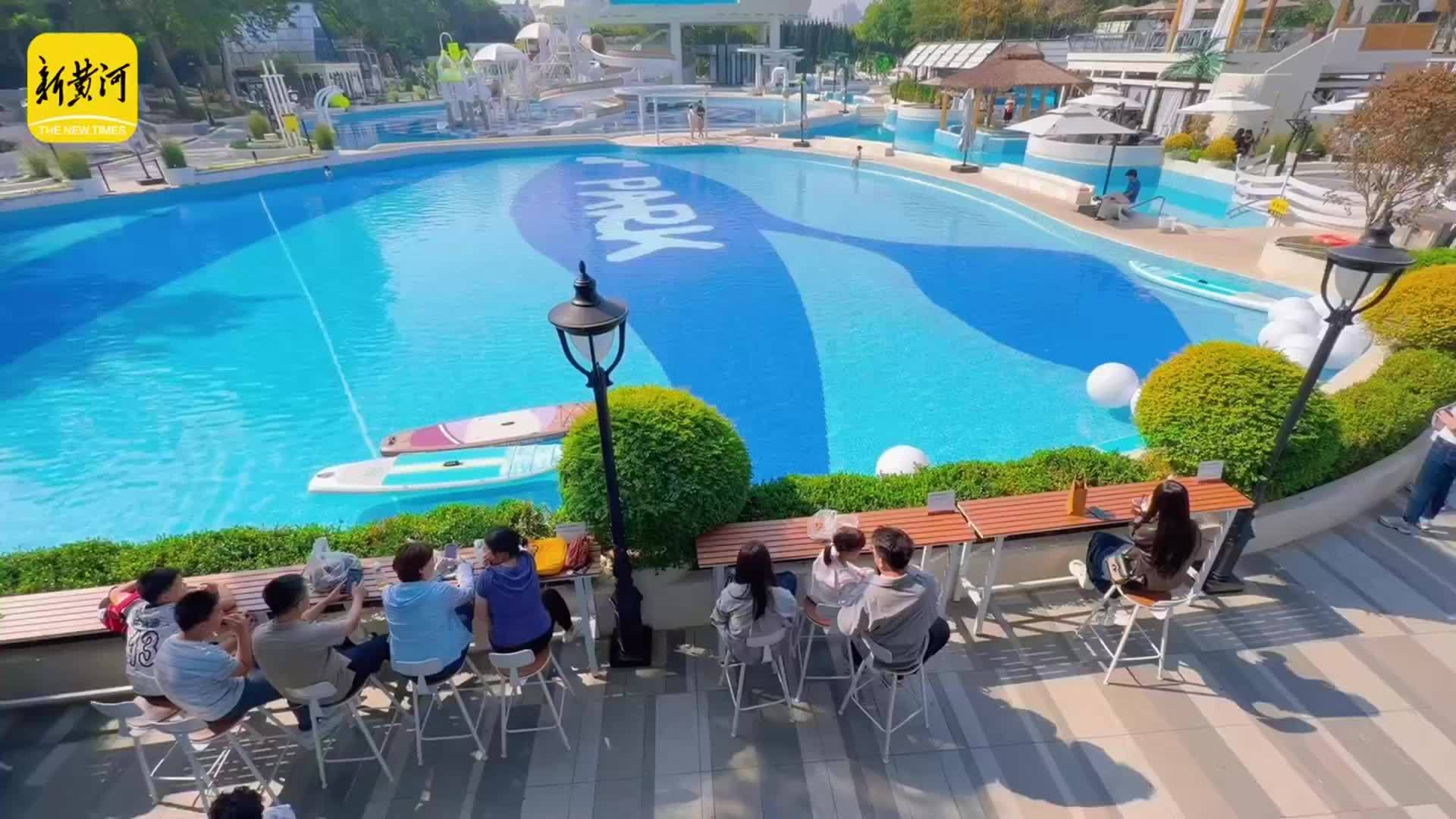 秋日打卡新去处！济南泉城公园商业街区焕新出圈