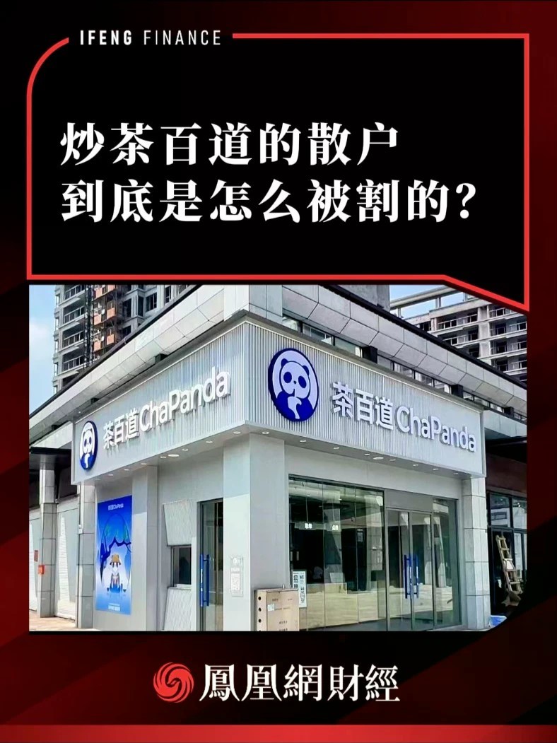 茶百道的散户到底是怎么被割的？