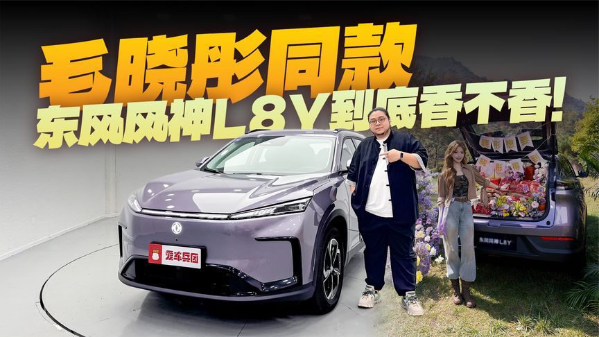 实测毛晓彤同款东风风神L8Y，9万级纯电SUV真能满配？