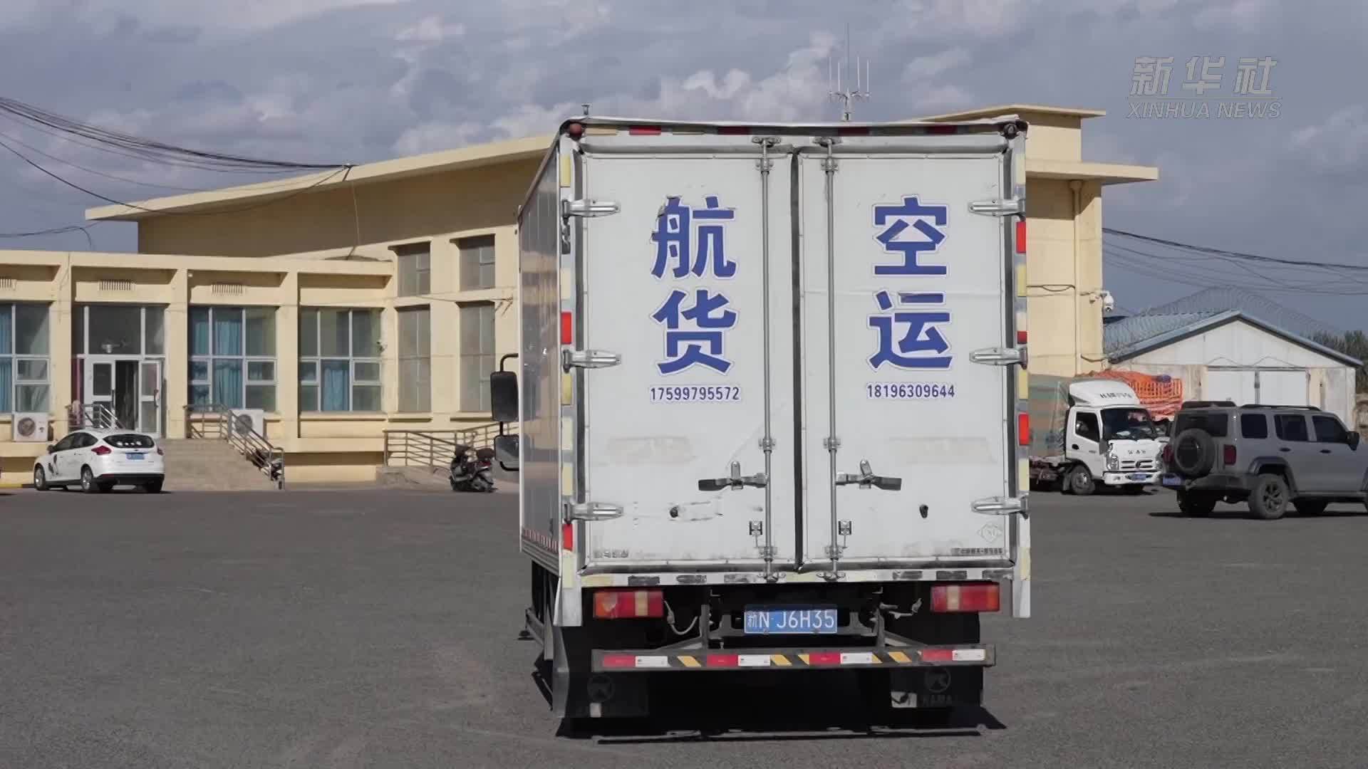 新疆阿克苏：首批销往海外的沙漠螃蟹起运