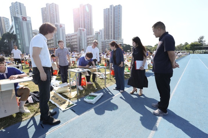 书道培正·翰墨润心 宝安书法美育持续融入全区育人实践