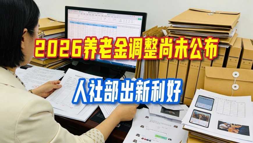 2026养老金调整尚未公布，人社部出新利好，面向即将退休人群