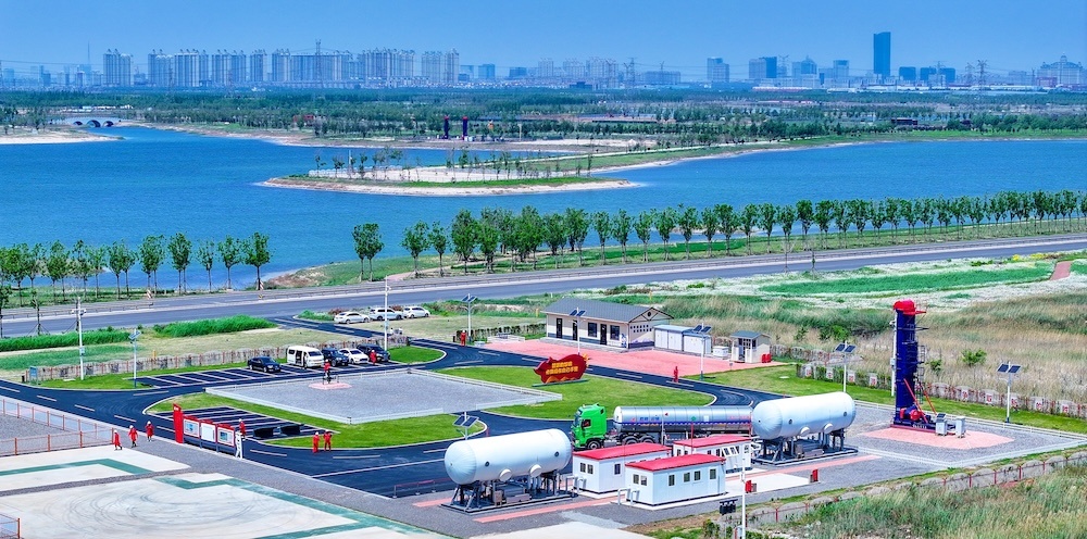 我国首个百万吨级低浓度CCUS全链条示范工程在胜利油田开工