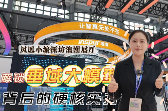 凤凰视频 | 走进浪潮展厅，解锁垂域大模型背后的硬核实力