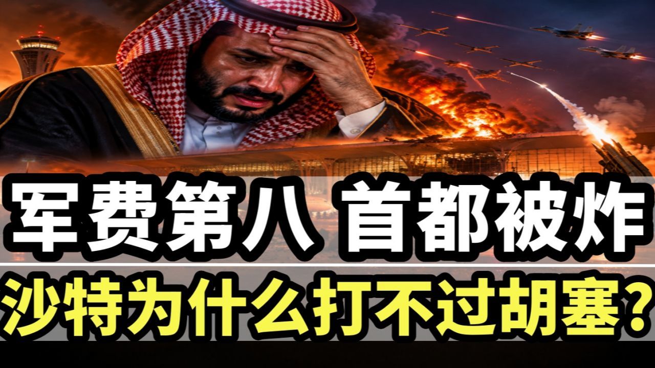 首都机场被炸，军费全球第八：沙特为什么打不过胡塞？