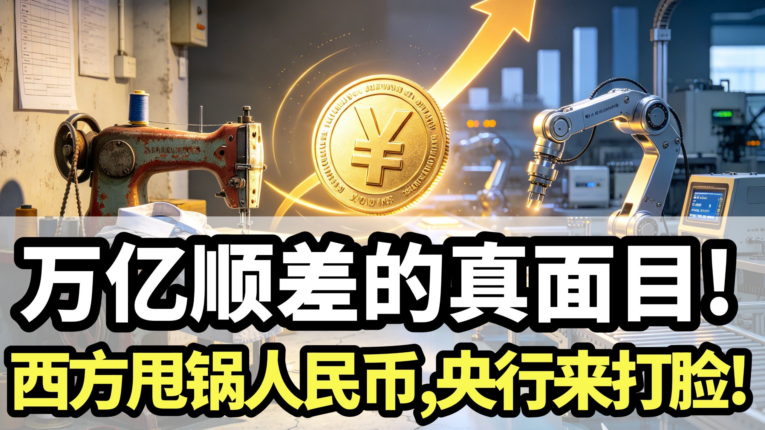 万亿顺差的真面目：央行发政策立场文件，打脸西方甩锅人民币
