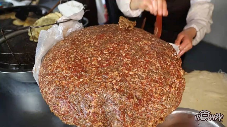 山东夫妇卖肉盒，40年干趴全同行做法独有，徒弟踏破门一个也不教