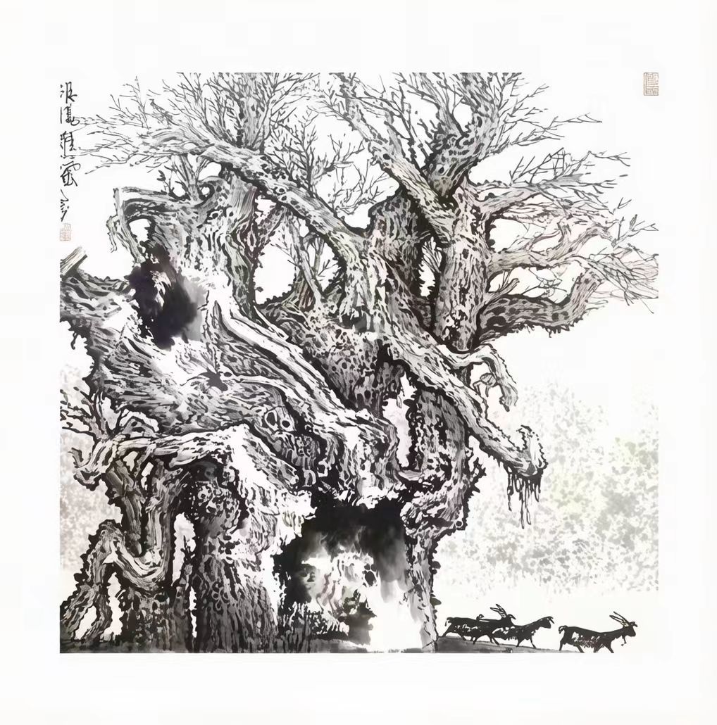 军旅画家冀有泉“绘大漠胡杨 铸民族之魂”国画展将在新疆巴州举办