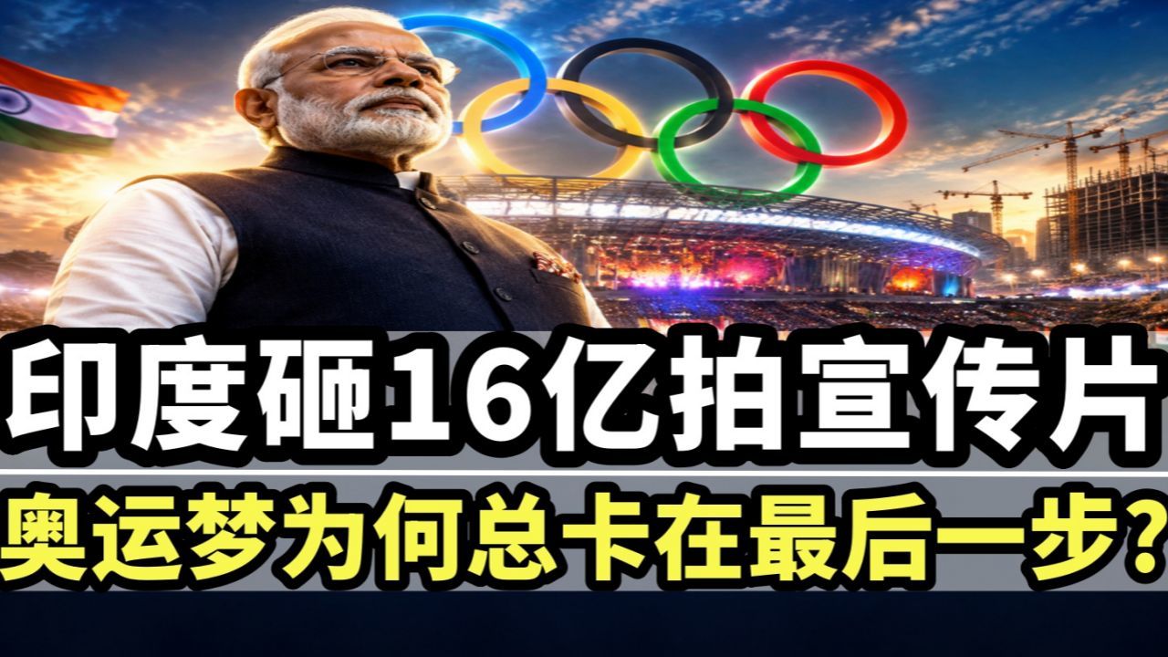 印度成立专项申奥小组，16亿的宣传片，能对抗奥委会给的奇葩理由吗？