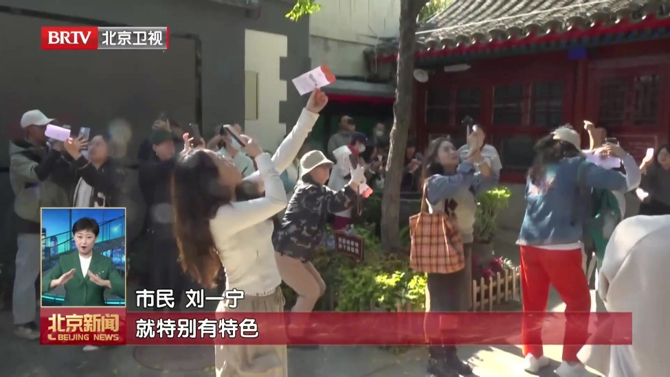 丹柿满枝迎金秋 老舍故居成京城秋日打卡地