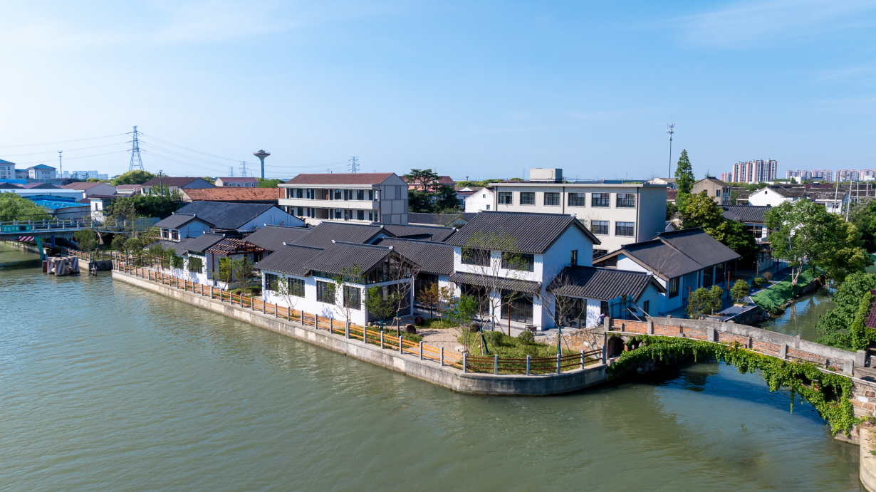 蓝·和风冶长文旅街区(二期)。北桥街道供图