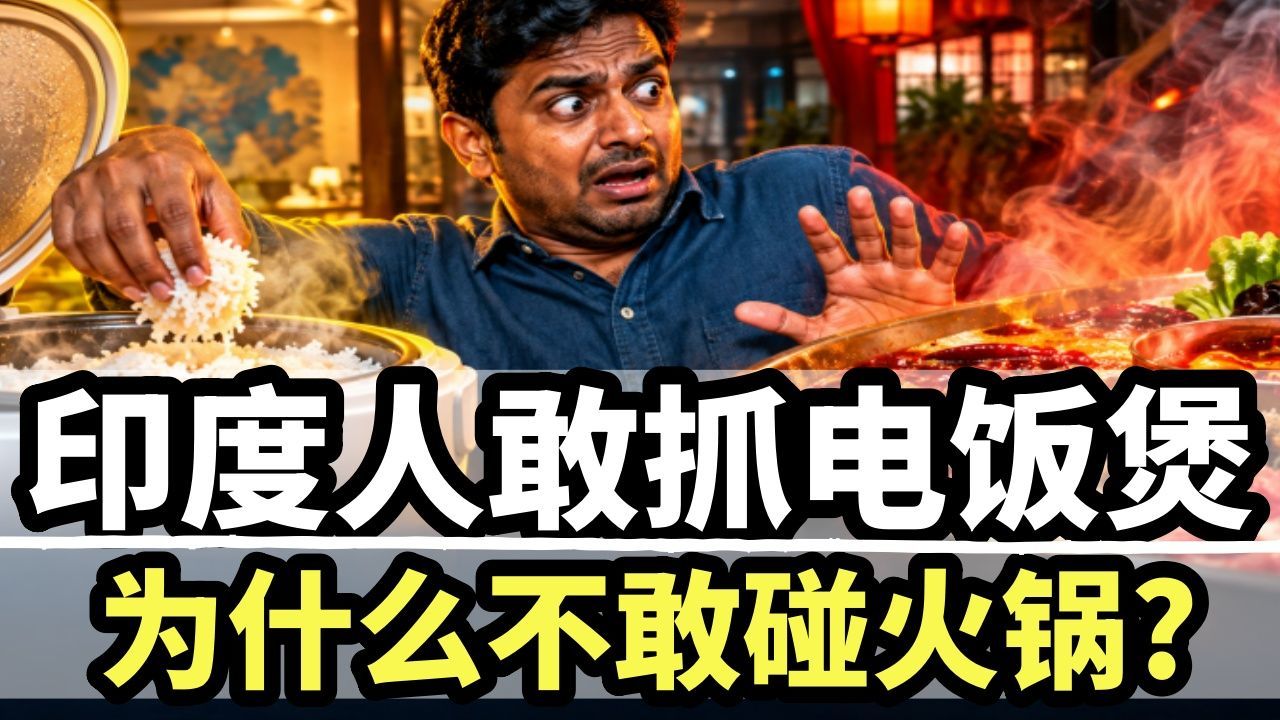 在杭州电饭煲抓饭的印度人，为何不敢把手伸进中国火锅？