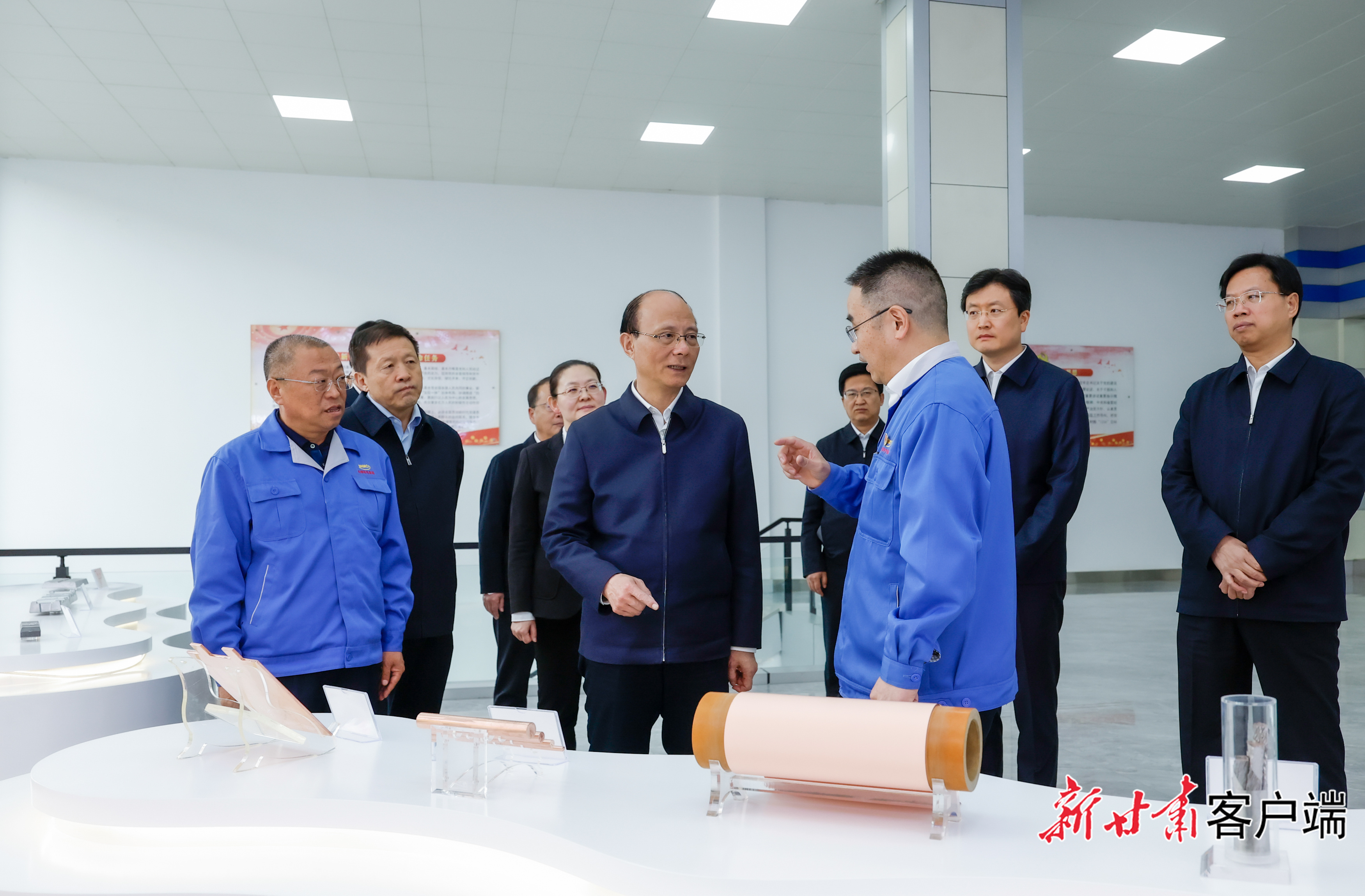 10月9日至10日，省委书记、省人大常委会主任吴晓军在白银市调研。新甘肃&middot;甘肃日报记者　孟捷