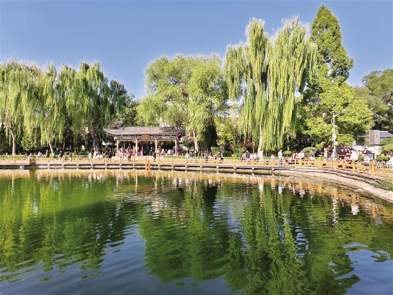 金城公园秋景如画　董永前　摄