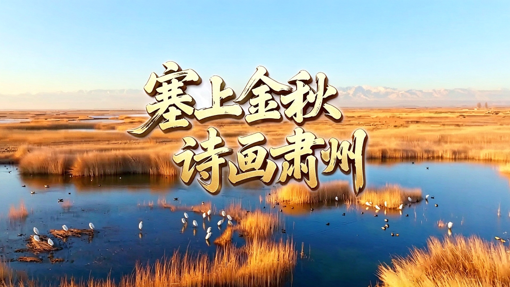 塞上金秋长啥样　甘肃肃州美成画