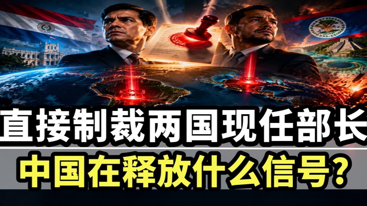巴拉圭和伯利兹，中国为什么对两个小国部长动了真格？