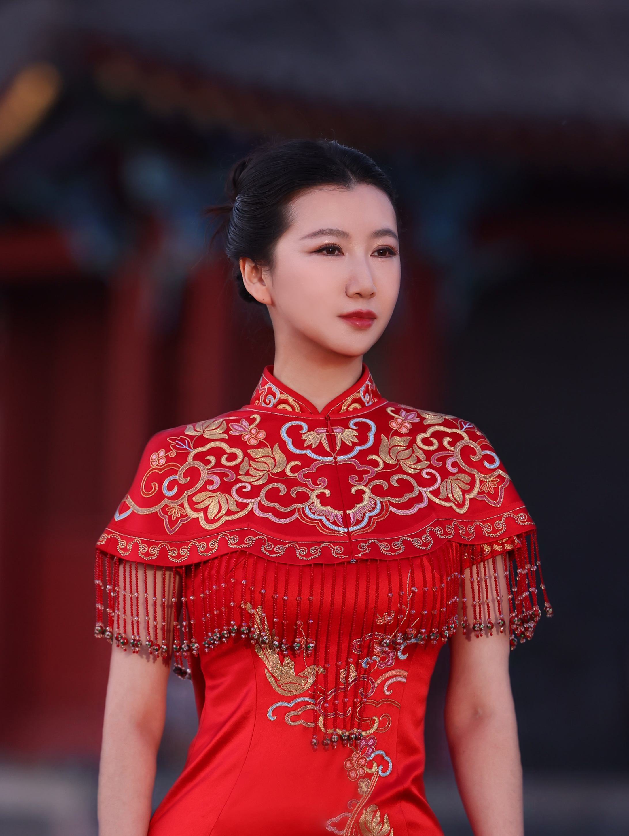 从沈阳故宫到亚洲舞台，辽宁籍模特曲迪娜与旗袍的十年之约