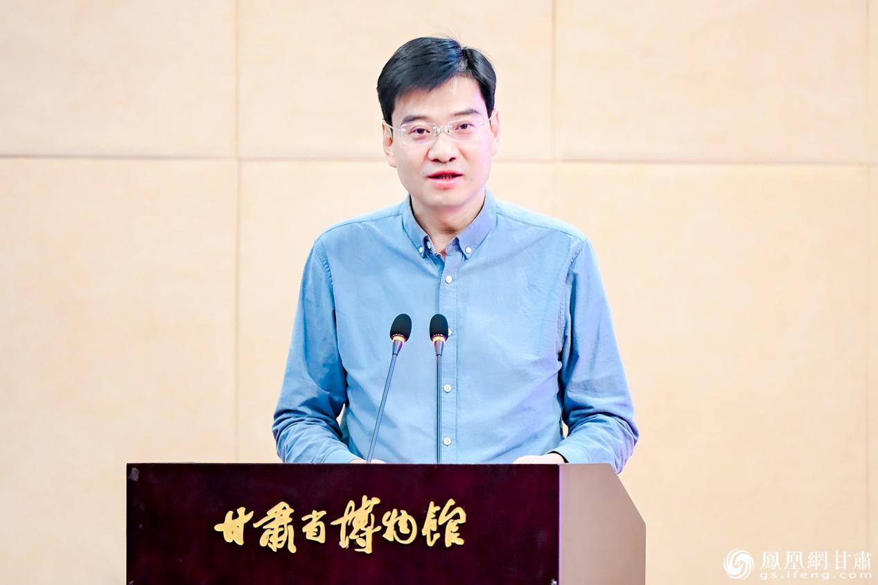 甘肃省博物馆馆长班睿表示，将用好数字力量讲好甘肃文物故事。