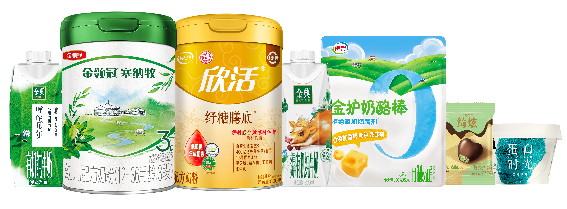 伊利的七款“零碳产品”