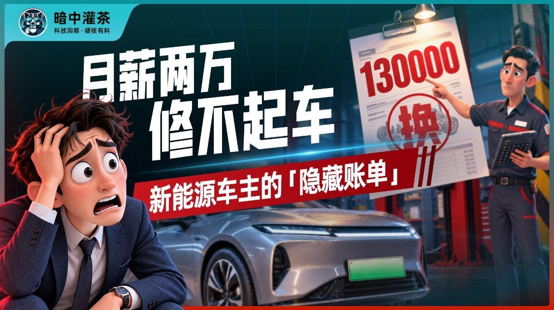 月薪两万修不起车 新能源车主的“隐藏账单”