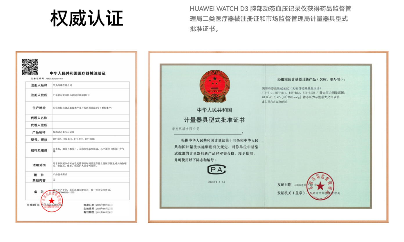 华为WATCH D3亮相长城会，腕上血压管理迈向新阶段