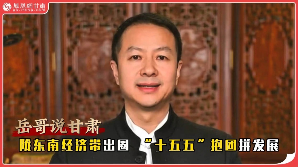 岳哥说甘肃·陇东南经济带出圈　“十五五”抱团拼发展