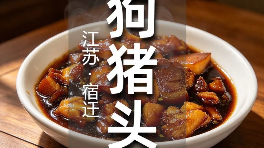 全国只有宿迁才吃到的猪头肉，乾隆尝过都说好，让老板年入百万