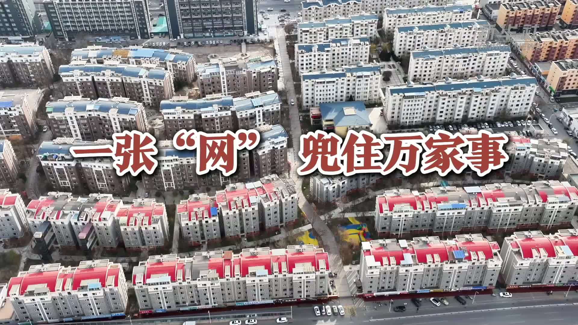 党旗在基层一线高高飘扬丨一张“网”，兜住万家事