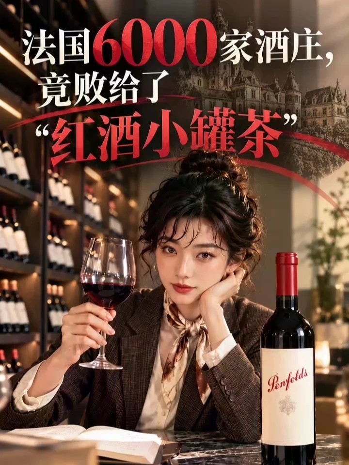法国6000家酒庄，竟败给了“红酒小罐茶” #财经连环话 #商业故事