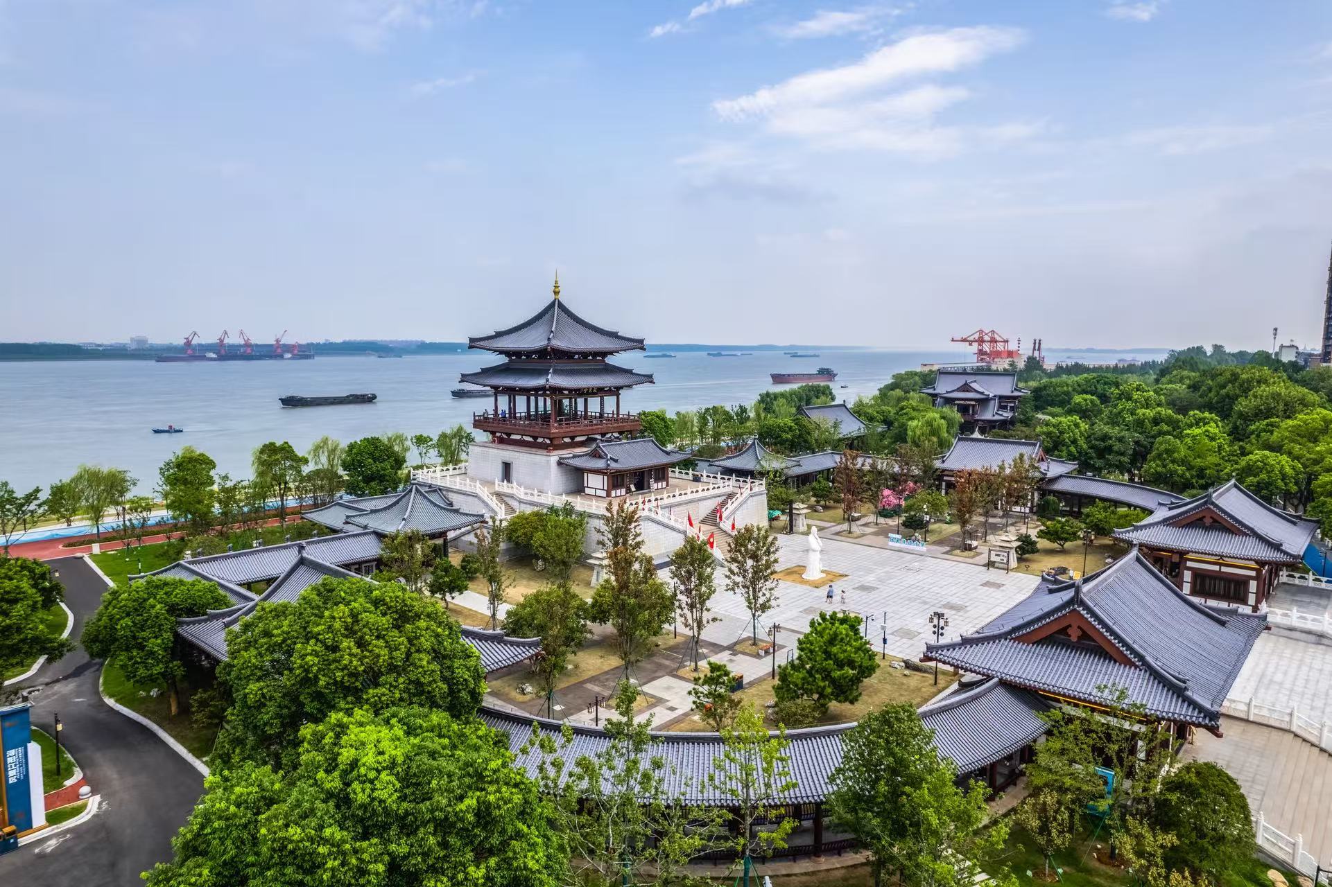九江长江国家文化公园琵琶亭