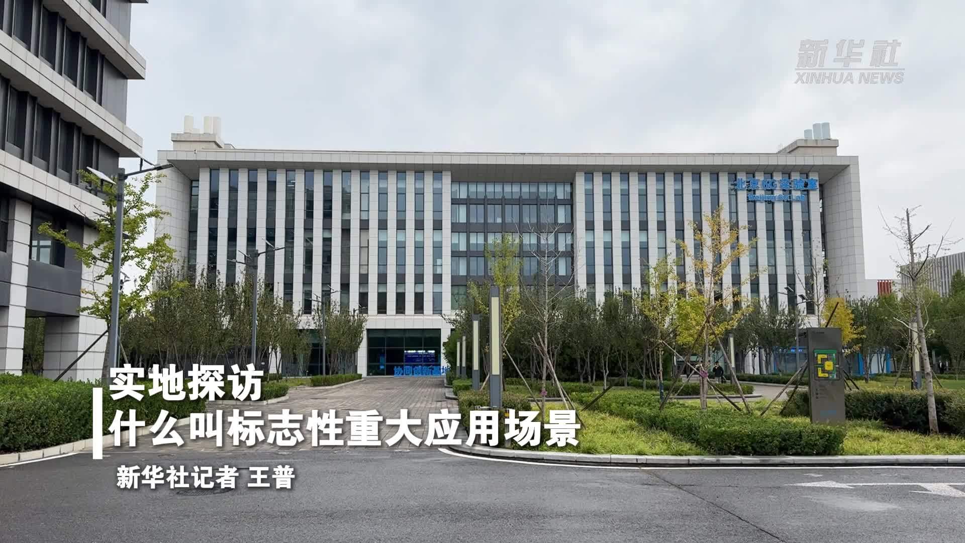 实地探访 什么叫标志性重大应用场景