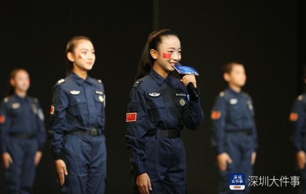 深圳少年警营举行首届朗诵大赛，以青少年之声喜迎APEC