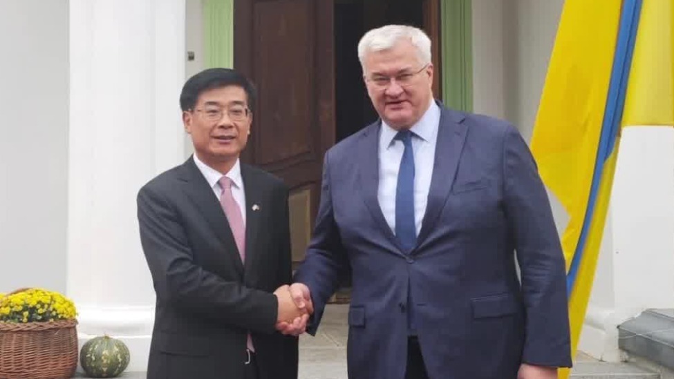 乌外长会见中国大使，表达个人谢意