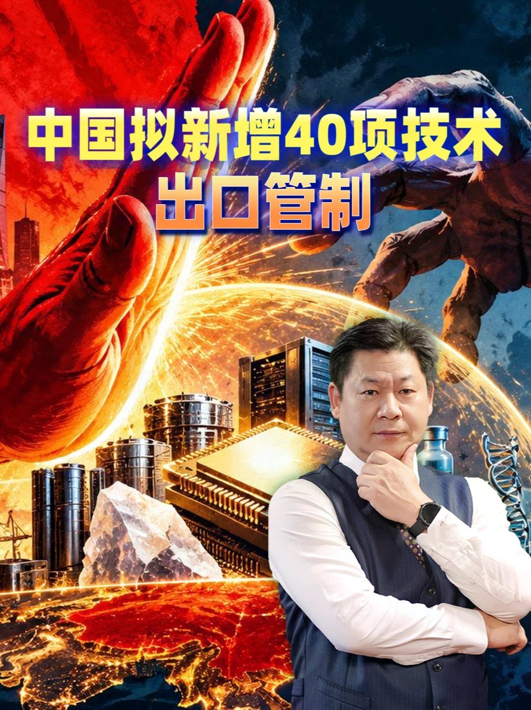 中国拟新增40项技术出口管制，光伏独占12项锁住核心工艺 #零基础看懂全球 #全球创作者计划
