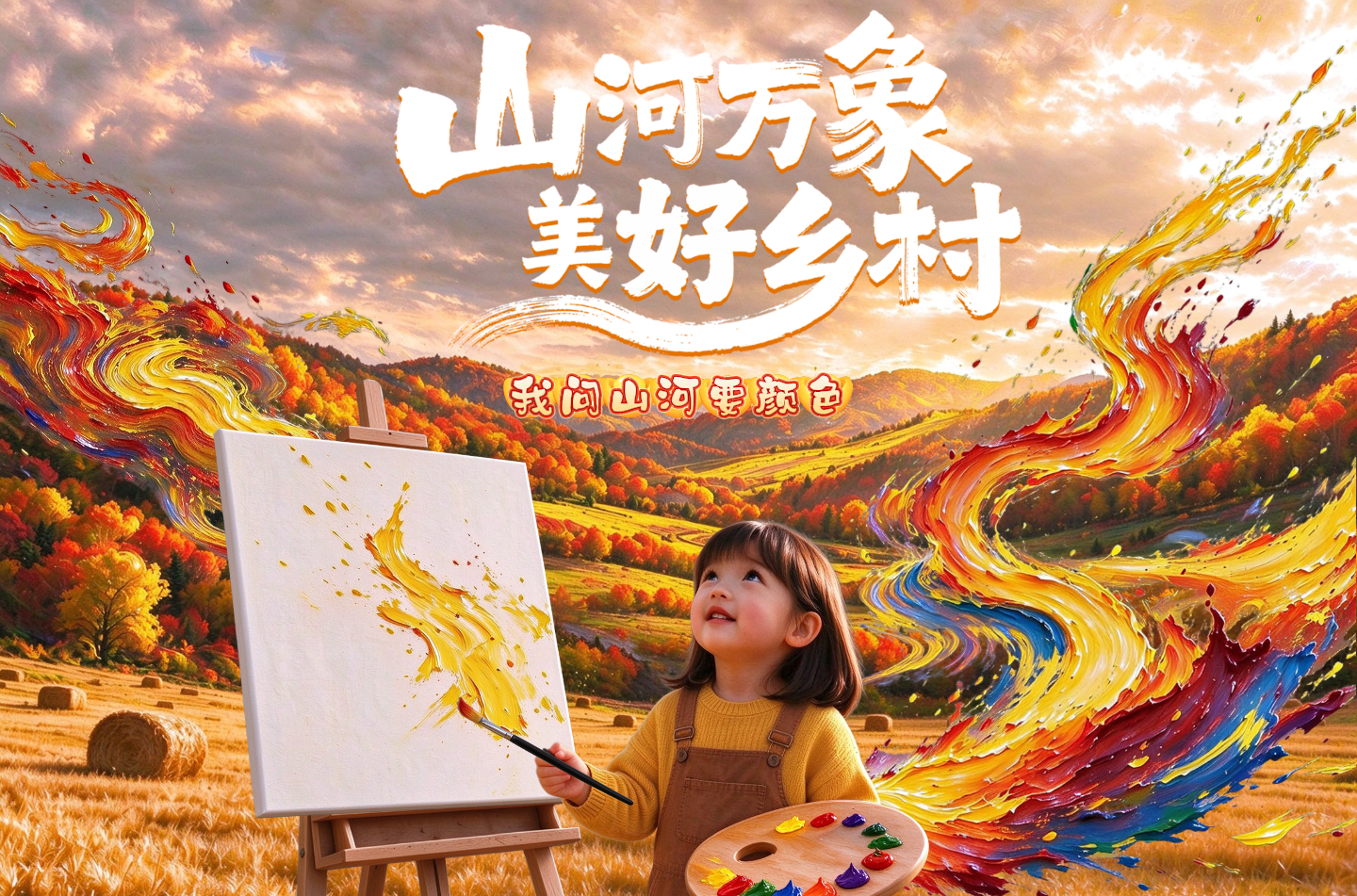 乡村四时好风光丨我问山河要颜色