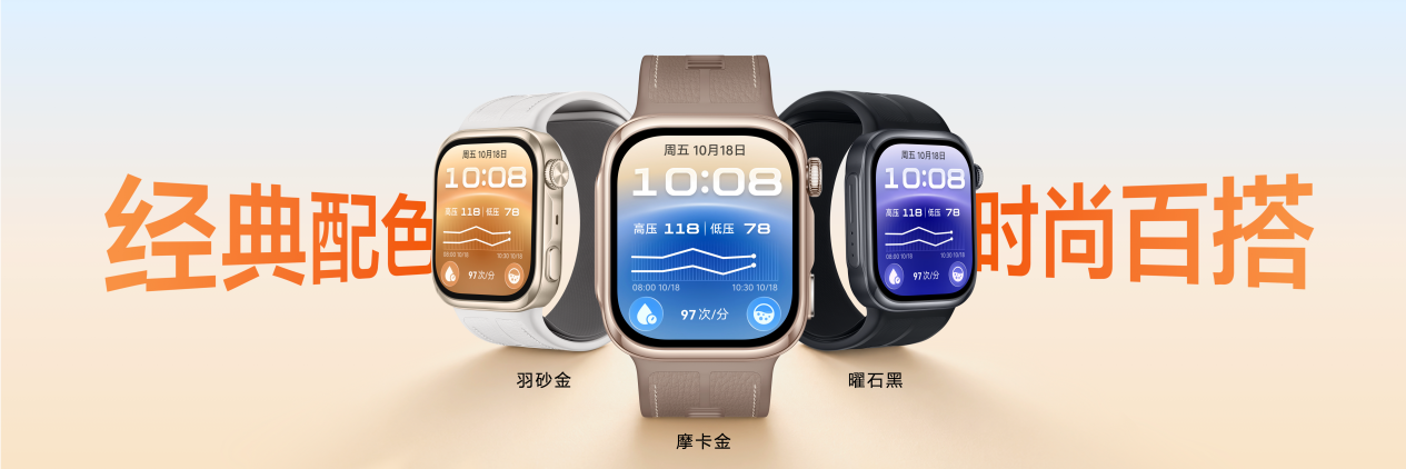 华为WATCH D3亮相长城会，腕上血压管理迈向新阶段