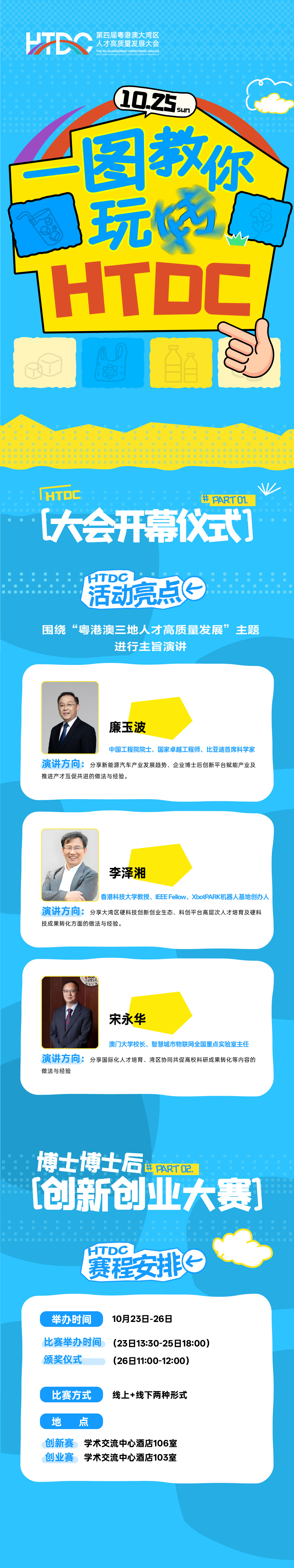 长图|赛论展洽一站集齐 一图玩转湾区人才盛会