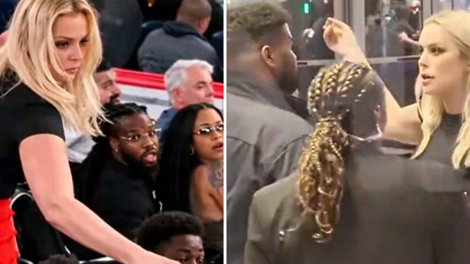 视频热传！美国务院新闻顾问看NBA球赛时与他人发生争执，她因此被迫辞职