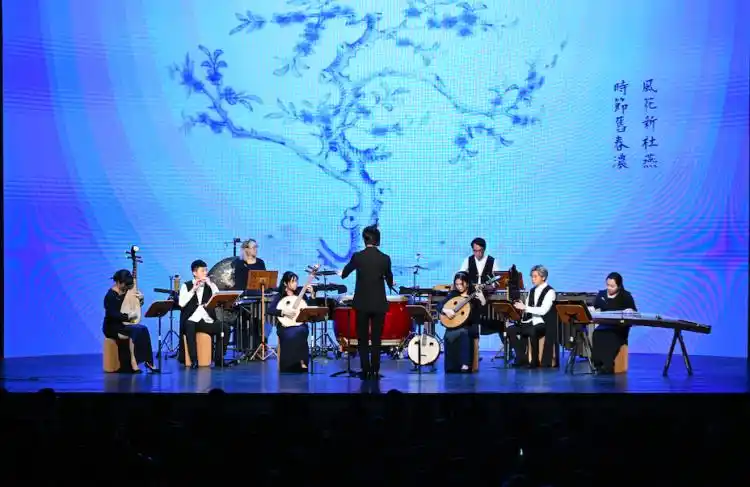 香港天籁敦煌乐团演出现场