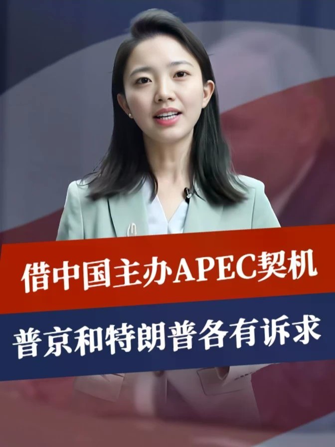 借中国主办APEC契机，普京和特朗普各有诉求，中方反复强调1句话#零基础看懂全球 #全球创作者计划 #时代砺剑高燃出列